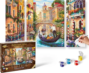 609260736 Dipingere Con I Numeri, Venezia, La Città Nella Laguna, Pittura per Ad - Foto 1 di 12