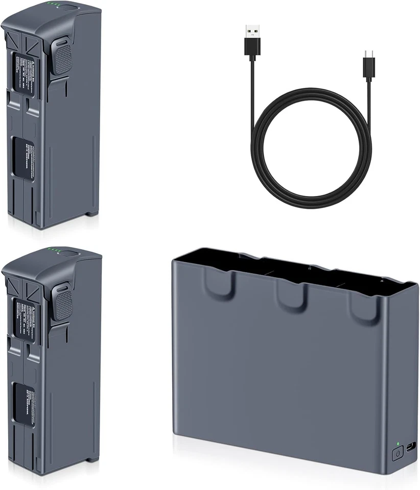 Fantasyo Avata 2 Series Battery 2 Packs 2150mAh and Triple Avata 2 Series Charge - Image 1 of 4