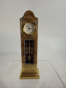 Bulova Miniaturuhr - "Canterbury" Standuhr B0550 - Messing - Bild 1 von 7