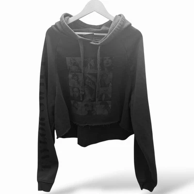 Sudadera con Capucha Taylor Swift Eras Tour XL Personalizada Recortada Gris Negra 2023-2024 Para Mujer’s Foto 1 de 4