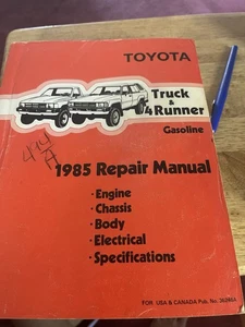 Toyota Truck & 4 runner 1985 Repair Manual - Picture 1 of 2