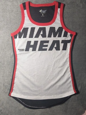 Camiseta sin mangas G-III NBA 4HER CARL BANKS Miami Heat para mujer talla S pequeña Foto 1 de 4