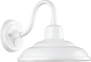 Quorum International 770 White Single Light 11"H Outdoor Wall Sconce - Picture 1 of 1