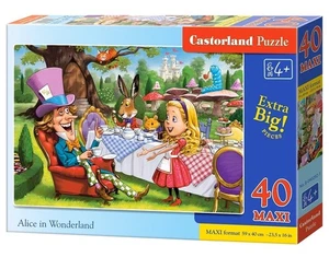 CSB040292 - Castorland Jigsaw Premium Maxi 40 Pc - Alice in Wonderland - Picture 1 of 1