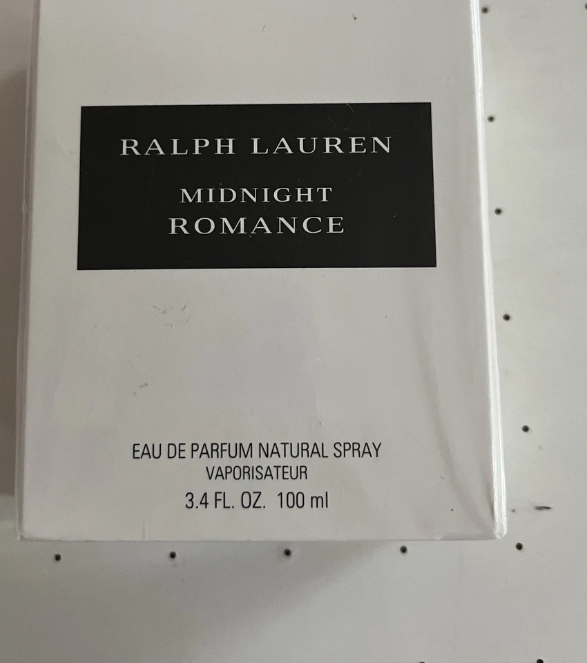 RALPH LAUREN MIDNIGHT ROMANCE 3.4 OZ / 100 ML Eau De Parfum Spray TSTER RARE - Image 1 of 4