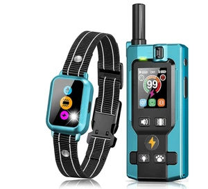 Hundetraining Halsband mit Fernbedienung - 5 Modi mit Schrittzähler & Smart Farbbildschirm - Bild 1 von 8