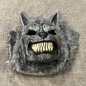 Realistic Werewolf Wolf Mask With Moving Mouth Adjustable Adult Halloween - Picture 1 of 5