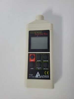 DIGITAL SOUND LEVEL  METER  40-130dB, AZ8928 - Image 1 of 4