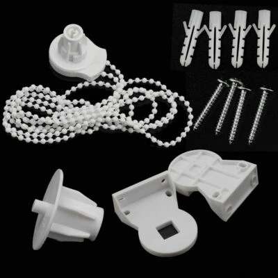 25MM ROLLER BLIND FITTING KIT - BRACKETS AND CHAIN . BLIND SPARE PARTS - Image 1 of 4