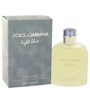 Light Blue Men's Cologne By Dolce & Gabbana 6.7oz/200ml Eau De Toilette Spray - Picture 1 of 4