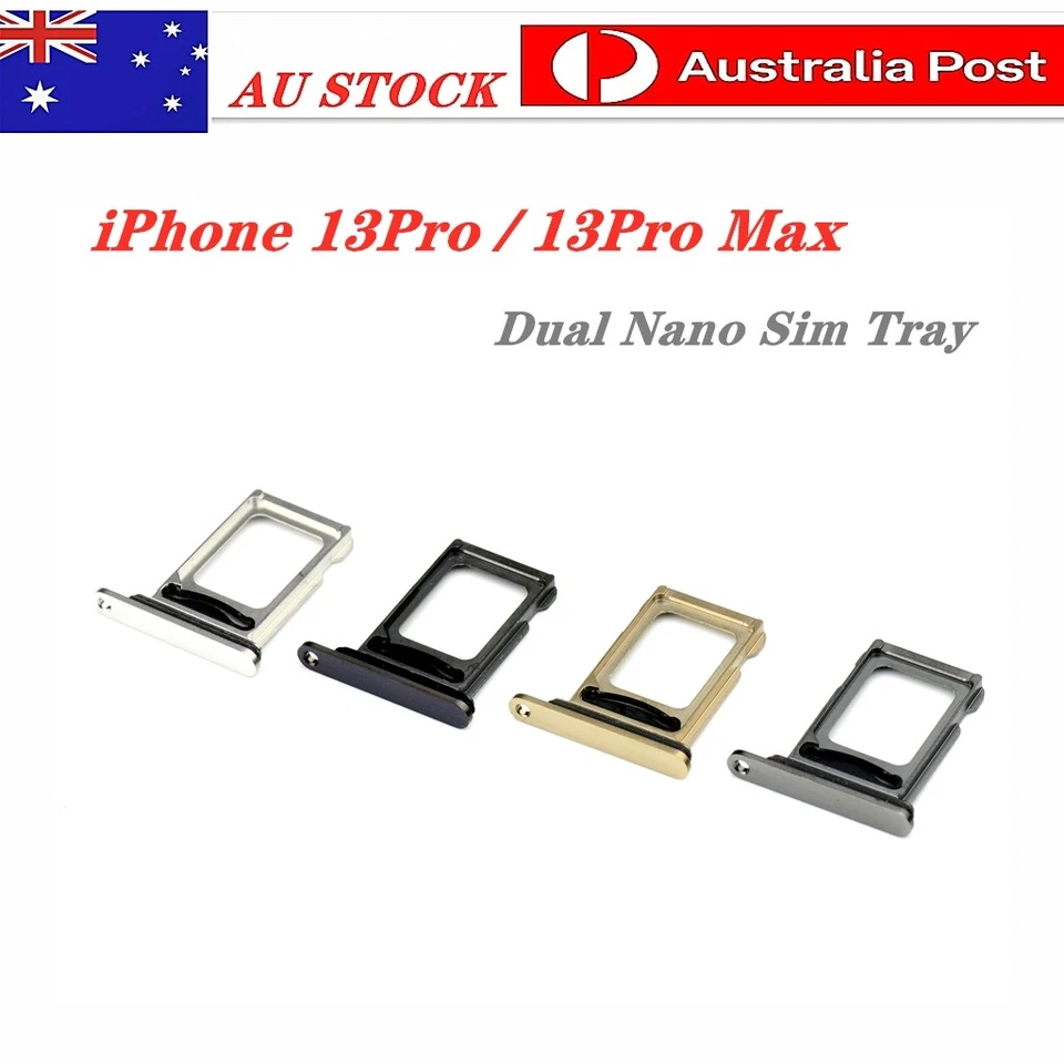  iPhone 13pro / 13pro max Dual Nano Sim Card Tray For A2639 A2644 - image 1 of 1