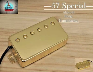 G.M. 57 Special  Alnico 2 Gold Humbucker Bridge (52mm)for Gibson Epiphone® - Picture 1 of 9