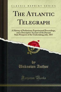 The Atlantic Telegraph (Classic Reprint) - Imagen 1 de 2