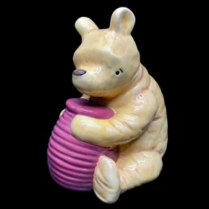 Winnie the Pooh Honey Pot Coin Bank Disney Classic 5.75" Charpente Ceramic - Picture 1 of 8