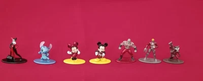 Colección Nano Metalfigs - Marvel, Disney, Harley Quinn, Guardianes Galaxy Foto 1 de 3
