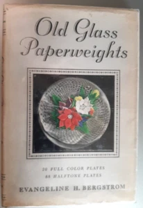 Alte Glas Briefbeschwerer von Evangeline H Bergstrom 1963 1. Auflage 4. Druck HC mit DJ - Bild 1 von 6