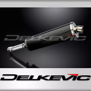 BMW F650 GS 2007-2013 Slip On 18" Oval Carbon Exhaust Muffler Kit - Bild 1 von 5