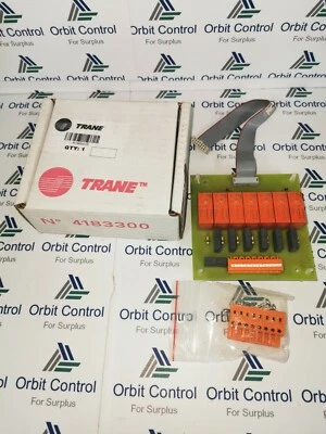 TRANE RCM0002E CONTROL MODULE RCM RELAY CARD RECIEP UNI - NEW WITH FILTHY BOX - Image 1 of 4
