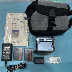 Sony Handycam DCR-TRV22 Mini DV Compact Camcorder Nightshot Used From JAPAN - Picture 1 of 9