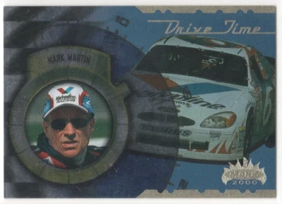 2000 U.D. MAXX MARK MARTIN Drive Time foil card #DT6 - Image 1 of 2