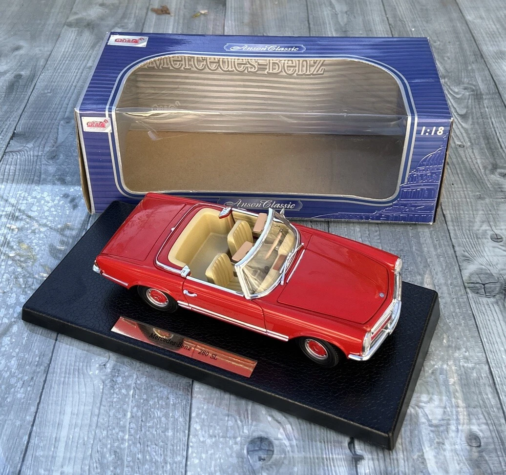 ミニカー ANSON Mercedes-Benz 280SL 1/18 Anson Mercedes-Benz 1:18 Scale Diecast Cars, Trucks & Vans for