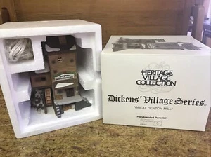 DEPT 56 GREAT DENTON MILL Dickens Village Series Heritage Collection Ret. - Picture 1 of 3