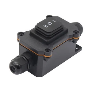 IP68 Waterproof Junction Box + 3-speed Rocker Switch Set Outdoor 2 Way I1N0 - Bild 1 von 12