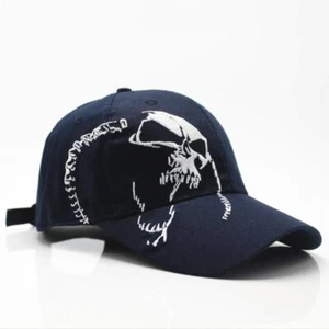 Mütze Unisex Must-Have Baseball Cap Totenkopf Trash Black Heavy Metal Basecap - Bild 1 von 6