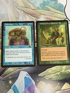 C4890 MAGIC THE GATHERING MTG INVASIÓN MOLIMO, MARO-SORCERER VIDENTE CIEGO RARO MP - Imagen 1 de 22