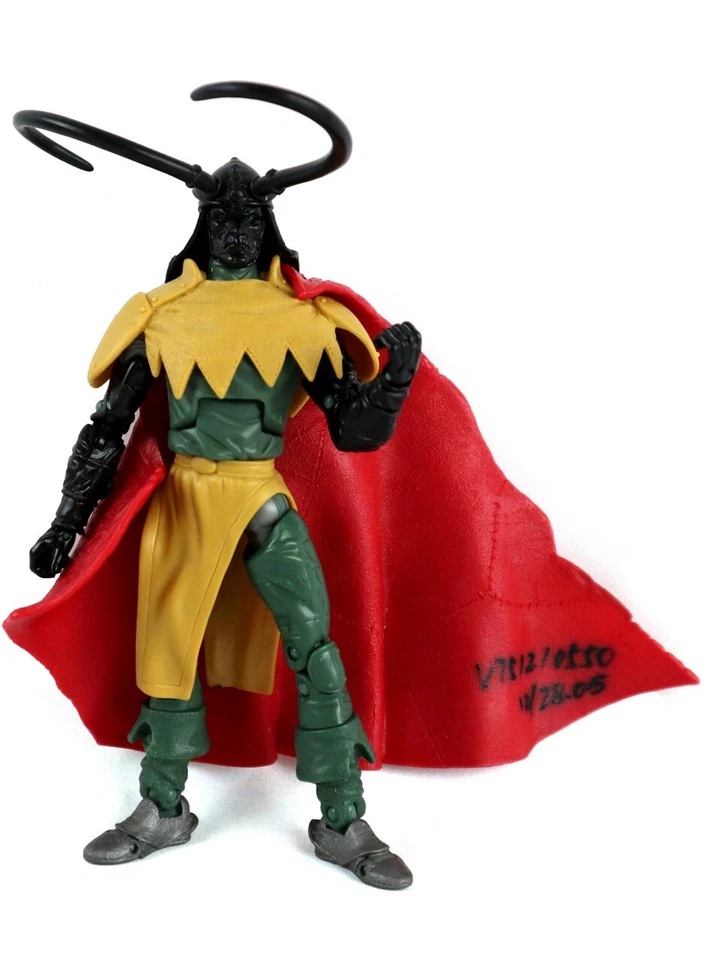 Figura prototipo Loki Test Shot de Marvel Legends Toy Biz Onslaught Series 2006 Foto 1 de 3