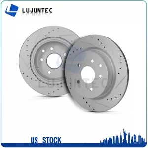 Discos rotores de freno traseros para Nissan Máxima 2009-2019308 mm - Imagen 1 de 8
