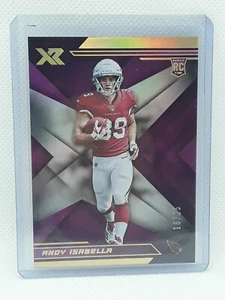 Andy Isabella 2019 Panini XR Football PURPLE RC (16/25) Arizona Cardinals - Picture 1 of 2