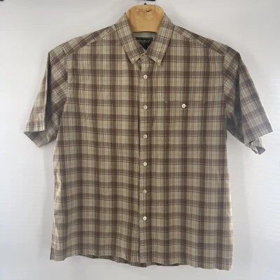 Eddie Bauer Authentic Outdoor Outfitter Shirt Mens Stripe Button Up Size XLT - Image 1 of 4