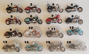 MOTO COLLECTION MAISTO et HOT WHEELS 1/18 Harley Davidson - Imagen 1 de 3
