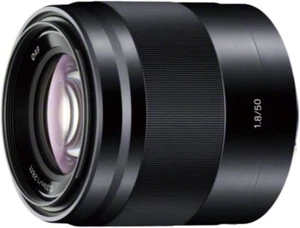 SONY E 50mm F1.8 OSS Lens SEL50F18 for And Mount APS-C SILVER or BLACK - Picture 1 of 4