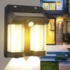 Outdoor Solar Wall Lamp Waterproof Tungsten Filament Motion Sensor GardenLight U