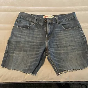 Levi’s 513 Slim straight Girls Denim Shorts - Picture 1 of 5