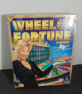 VINTAGE - NEW  1998 Wheel of Fortune Cd Rom Sealed - Image 1 of 3