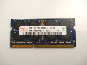 Tested, Working 2GB SODIMM DDR3-1066 Laptop Memory Module - Picture 1 of 1