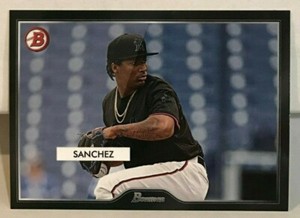 Sixto Sanchez 2019 Topps On Demand Inspired By '55 Bowman Prospect #30 SP /2500