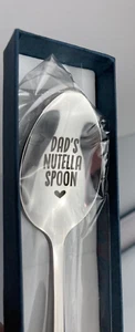 Cucchiaio Nutella Papà Nuovo In Scatola Regalo Festa Del Papà Novità Natale - Foto 1 di 3