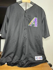 Vintage Majestic Arizona Diamondbacks Baseball Reversible Jersey Gr. XL RARE - Bild 1 von 8
