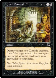 CRUEL REVIVAL x4 mtg NM Onslaught 4 Common - Picture 1 of 1
