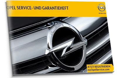 Opel sauber Deutsches Serviceheft 2013-17 - Bild 1 von 4