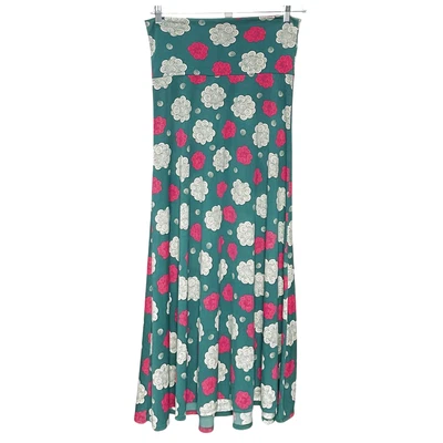 Maxi falda floral verde Lularoe Foto 1 de 4