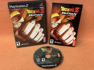 Dragon Ball Z Budokai 3 PlayStation 2 PS2 Black Label Game Complete REG Card! - Picture 1 of 4