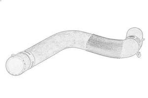 Manguera radiador OE HYUNDAI 254123Z000 para HYUNDAI i40 I CW (VF) 1.7 2011-2019 - Imagen 1 de 6