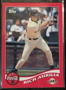 Rich Aurilia 2002 Topps Giants Coke Topps #2 San Francisco Giants  - Bild 1 von 2