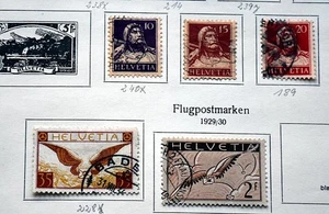 SCHWEIZ Sammlungsbestand ab Strubel bis 1970er Jahre Freimarken ab Strubel usw. - Picture 1 of 24