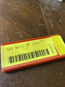 SANDVIK 5322 361-11 New Carbide Insert Seats 9Pcs. (B43) - Picture 1 of 3